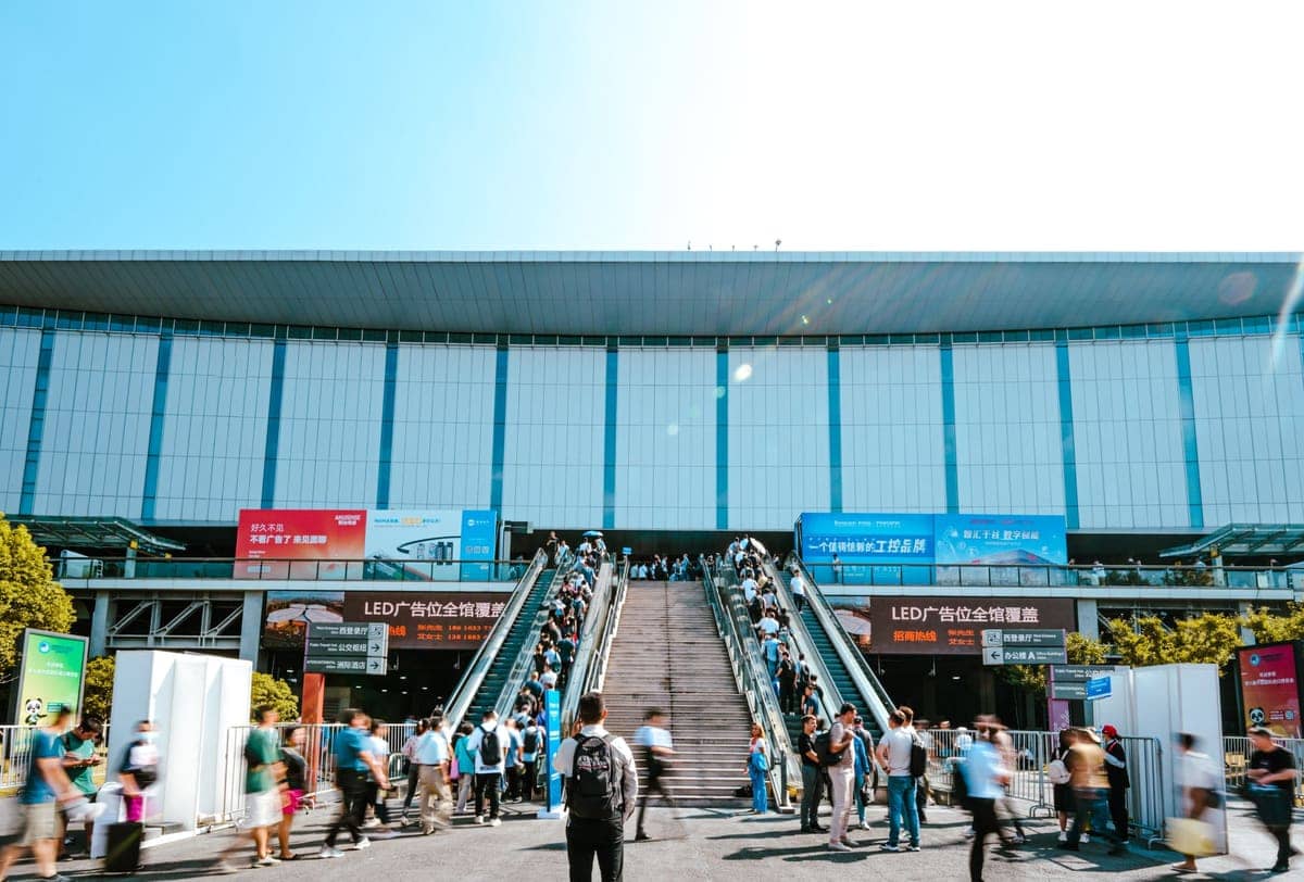 Ulaz u sajamski centar u Šangaju, domaćin CIIE